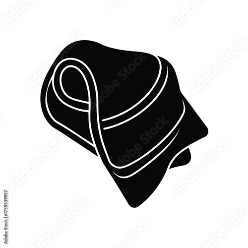 Face Towel Vector Illustration