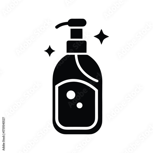 Facial Cleanser Bottle Minimal Design
