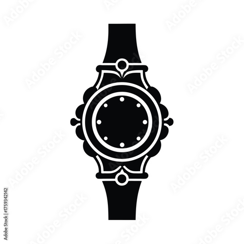 Fancy Wristwatch Luxury Accessory Icon