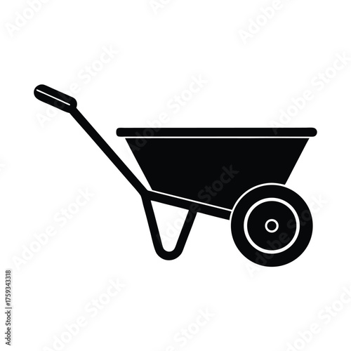 Farm Wheelbarrow Equipment Icon