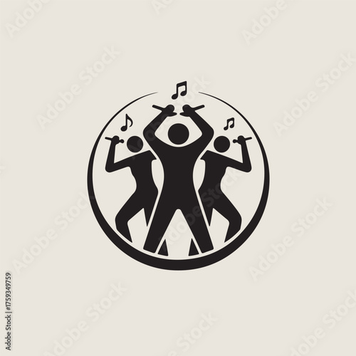 singers icon silhouettes