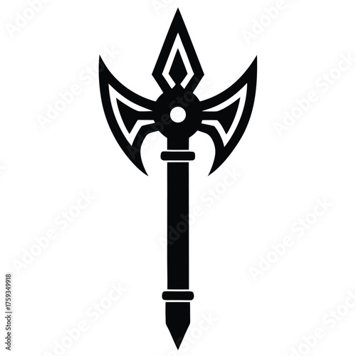 Ancient Bronze Weapon Archaeology Illustration