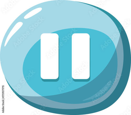 Cartoon Button Icon