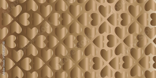 Chocolate Hearts Pattern