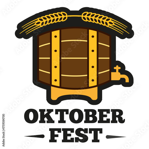 Oktoberfest drinking badges alcoholic drinks craft beer festival