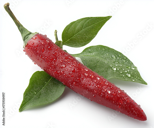 chili pepper isolated image