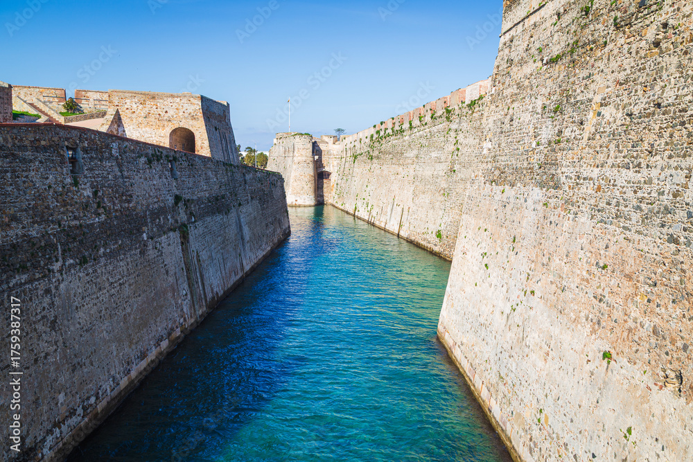 Fototapeta premium In the historic centre of Seuta