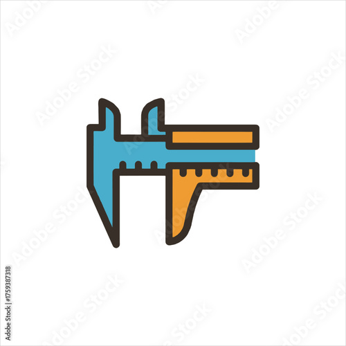 Caliper measuring tool performing precise measurement in workshop, highlighting accuracy and engineering precision.