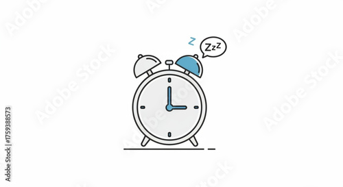 Alarm clock sleeping time to sleep snooze time wake up call morning routine bedtime rest relaxation dream reminder deadline