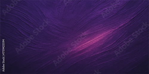 A bright purple abstract background features a dynamic line pattern with a subtle fractal texture, suggesting energy and digital motion