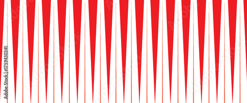 Vertical red and white stripes background. Seamless and repeating pattern.ilustrasion Eps10.