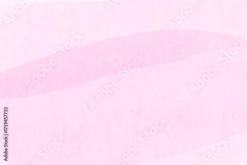 ピンクの水彩風テクスチャ背景イラスト	
