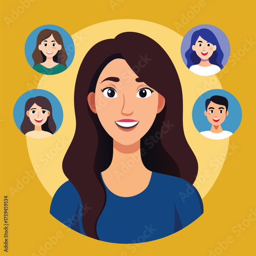 vector illustration of people