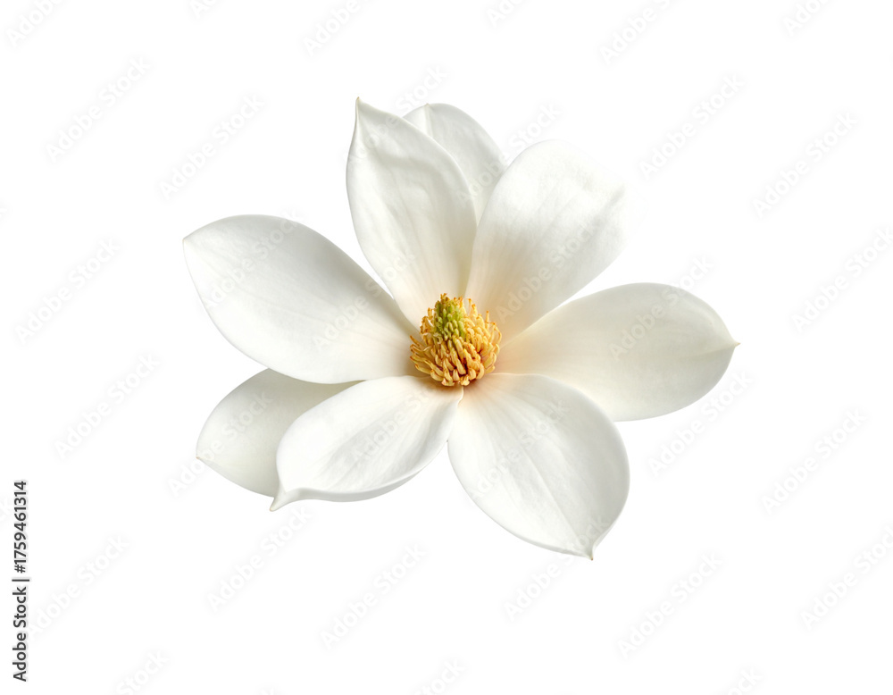 Fototapeta premium isolated white flower