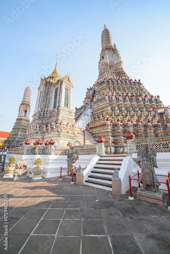 Awesome view of Wat Arun in Bangkok, Thailand