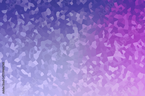Illustration of abstract background with a mosaic pattern in shades of purple and pink, creating a visually interesting and modern design for various applications