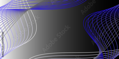 Abstract line art with wave patterns colorful background. Modern parallel lines abstract shape with wavy pattern minimal background. multicolor abstract background adorned with modern wavy lines.