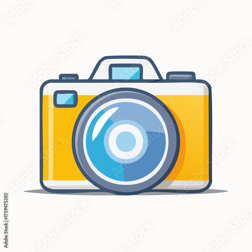 Retro Camera Icon Capturing Memories and Moments.