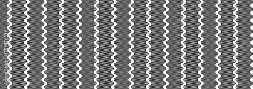 Modern Shapes Pattern Pack Abstract Geometric Seamless Design flowing wave outline