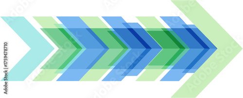 Abstract Arrow Flow Graphic Representing Progress and Direction in a Modern Digital Design
