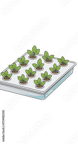 Cultivating future harvests: A modern approach to nurturing seedlings with precision care