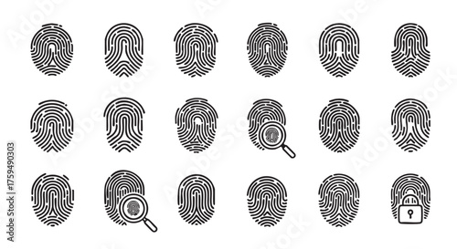 Unique fingerprint pattern analysis and identification system for individual recognition