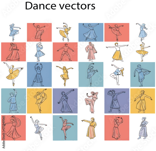Energetic Dance Performance, People Expressing Joy and Movement through Rhythm