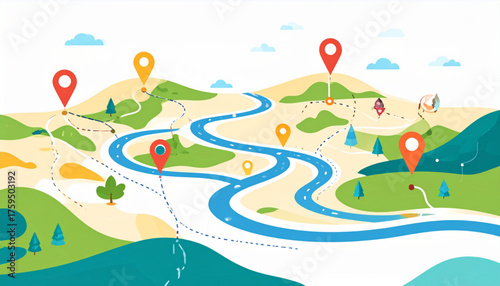 Customer Journey Map Scene