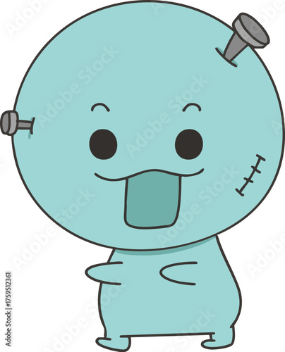 할로윈 코스튬 분장 프랑켄슈타인