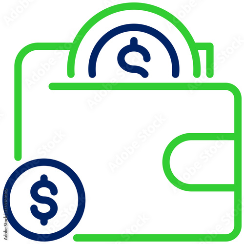 Saving icon isolated on white background. vector illustration icon for business, accounting financial and other business