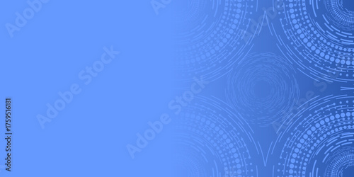 Deep Blue Radial Pattern: Modern Background Texture Vibrant Cerulean Circles: Seamless Digital Wallpaper, Abstract Indigo Design Graduated Geometric Backdrop.svg
