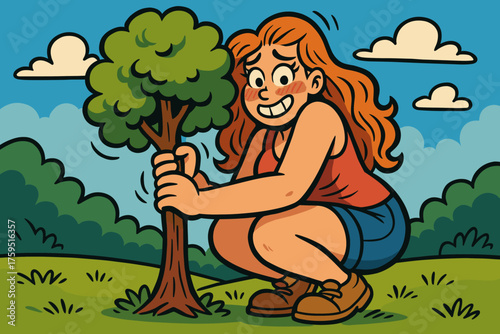 Seek her playful behind much icon smaller vector tree hide giantess blush