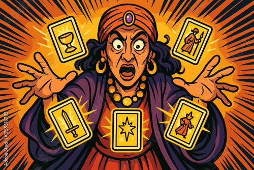 Energy tarot icon lines levitating cards outward glow vector radiating oracle