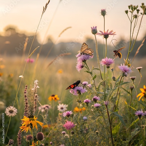 butterfly on a meadow
