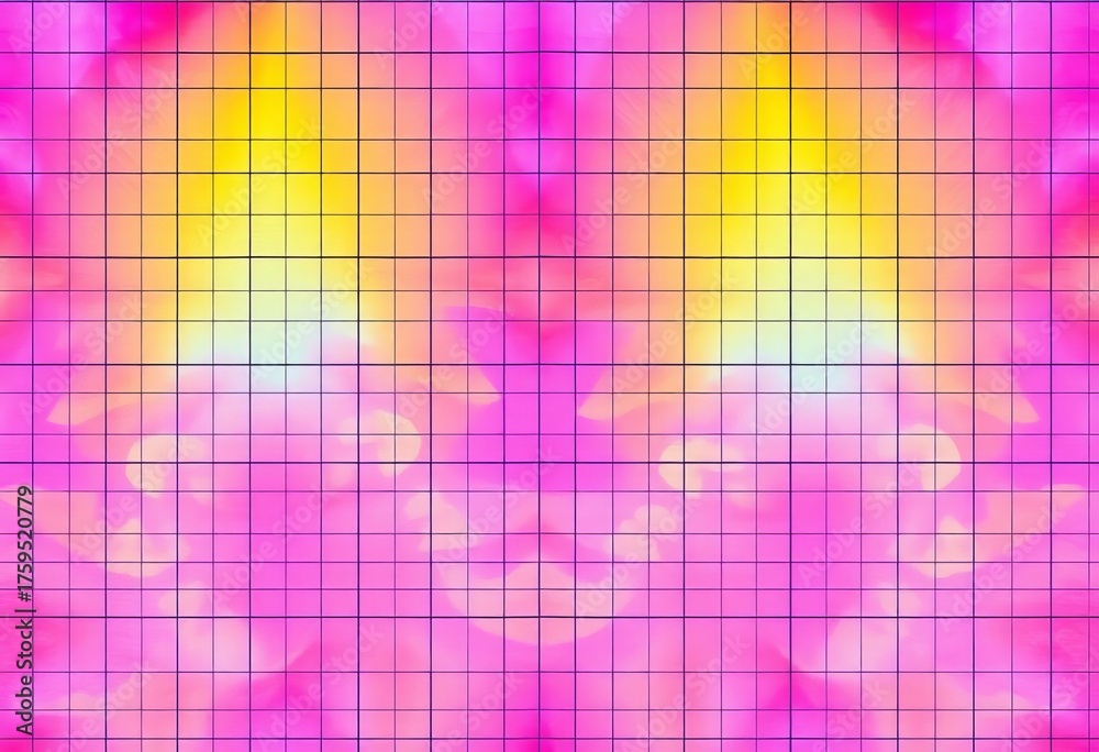 Infinitely repeating grid pattern of graph paper squares,  illustration,  backdrop