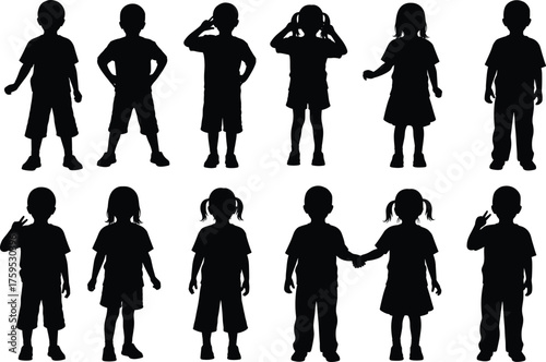 Black silhouette suburban houses with electrical utility poles vector illustration, modern residential neighborhood power infrastructure and energy distribution design