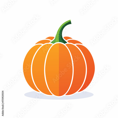 Icône vectorielle simple d’automne et de nature