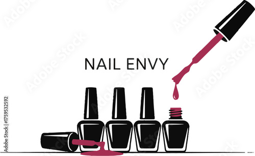 Nail Envy Nail Polish Illustration