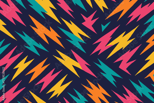 Scattered vector abstract irregular illustration diagonal asymmetric balance energetic fragments pattern