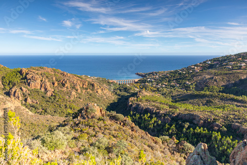 Randonnée au Cœur du Massif de l'Esterel au sud de la France