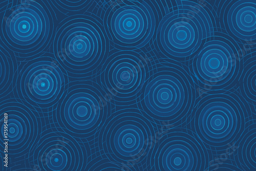 Field rings illustration optical glowing wave opticfield pattern vector depth interference
