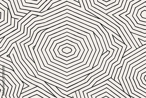 Vector ripple ripples background rendered layered seamless geometric hexagonal illustration outward illusion