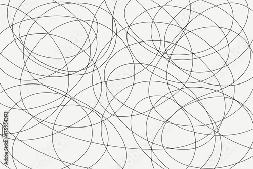 Arcs illustration geometric orbital layered creating thin symmetry vector lines orbits
