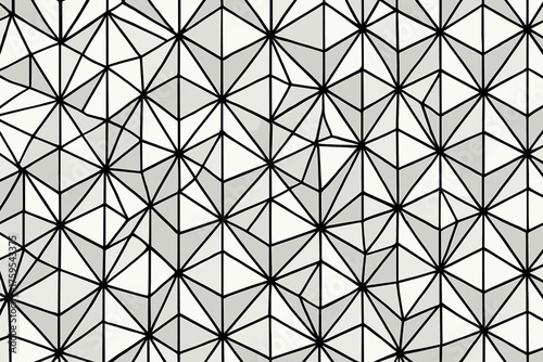 Grid shapes spanning crystalline geometry illustration abstract pyramid modular full lattice vector