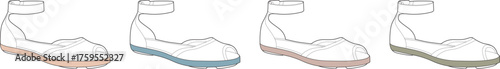 A vibrant collection of casual shoes presented in various appealing colors, ideal for diverse fashion statements and everyday wear