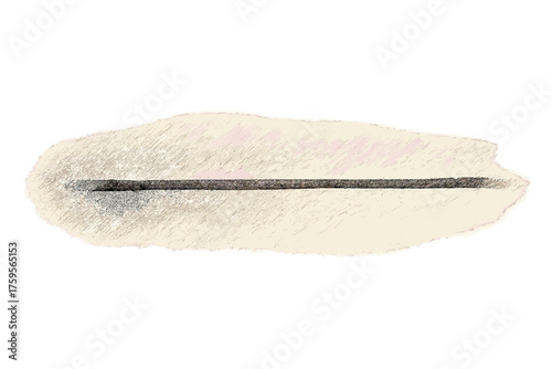 Surface pencil chalk edges vector chalkline smudged simple illustration line long shading