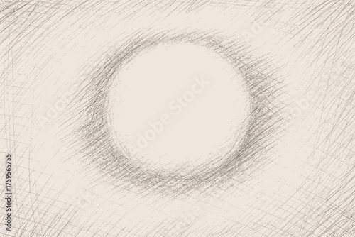 Leaving illustration into blurry art softly vector erasertrace circle pencil outline smudged