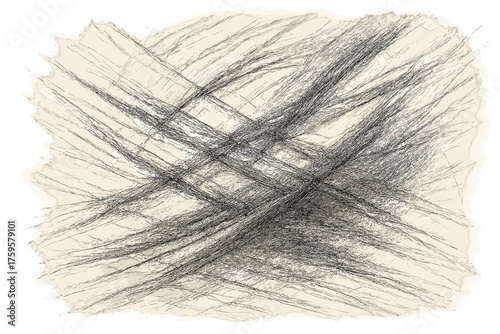 Sketch dynamic creating shading fast vector illustration strokes movement pencil abstract