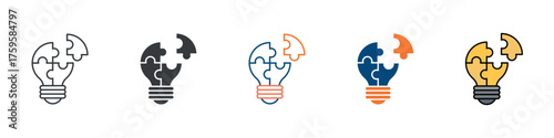 Solution Icon Set Multiple Style Collection 
