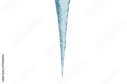 Vector against background photorealistic icicle highlights blurred illustration texture glossy soft